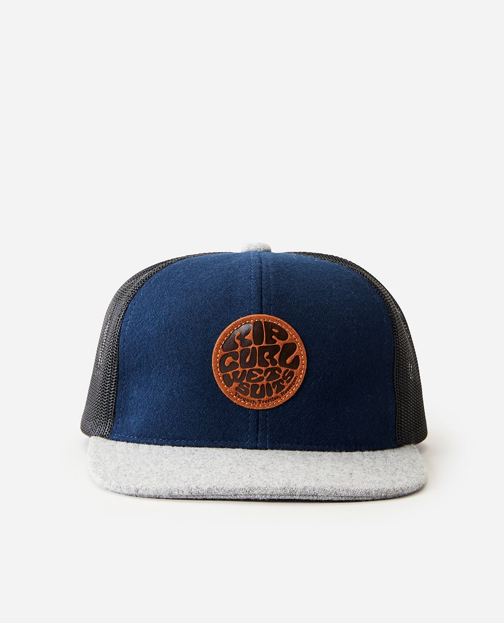 Rip Curl Men's Snapback Trucker Cap ~ Premium Wetty  blue grey