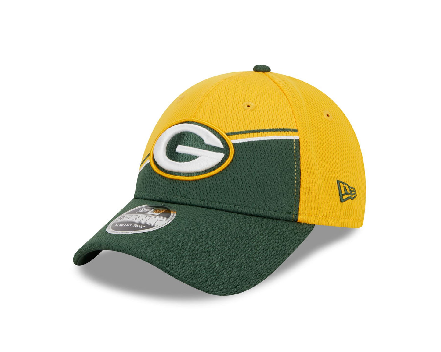 New Era Mens 940SS CW NFL Sideline Stretch Snapback 9Forty OSFA Cap ~ Green Bay Packers green