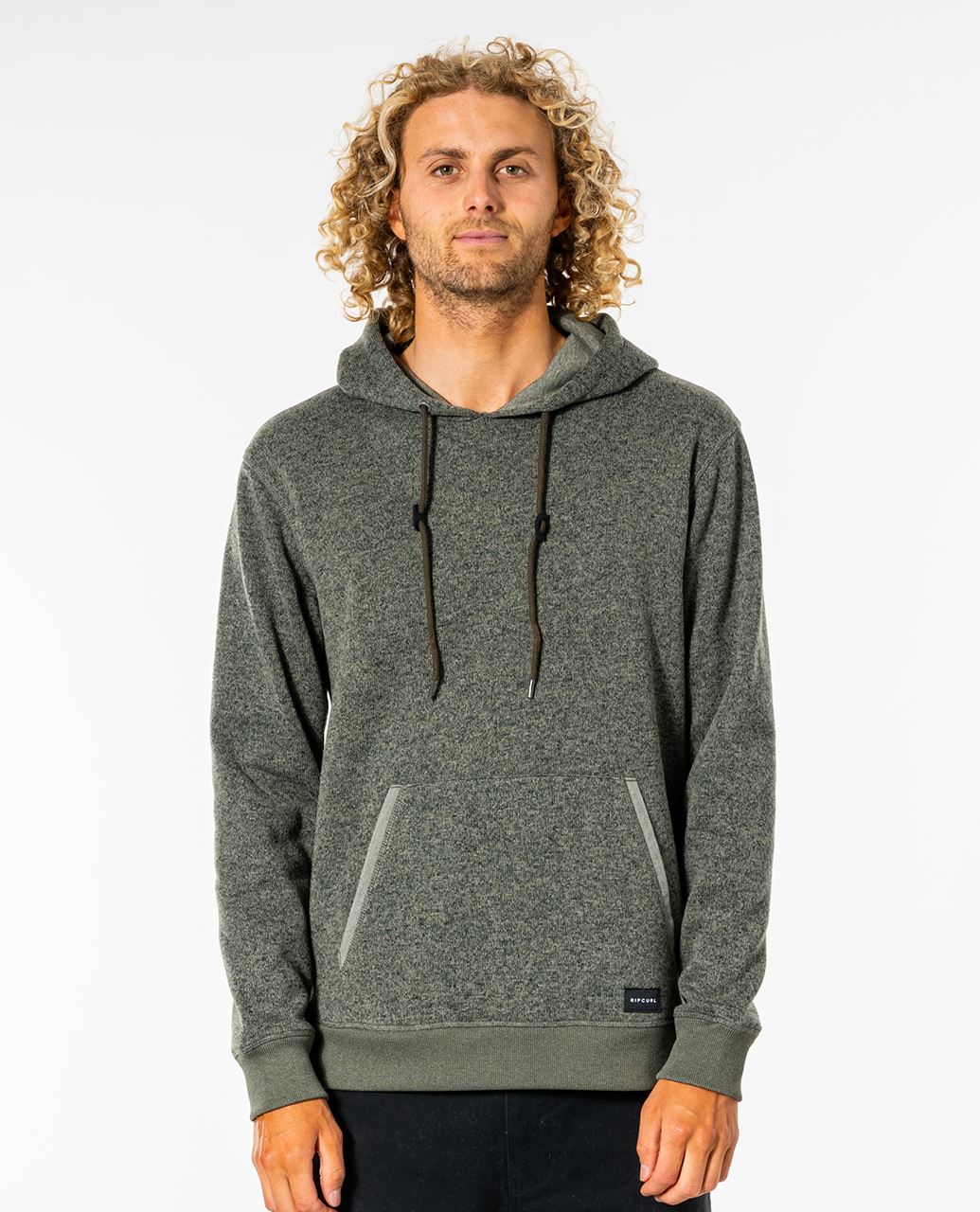 Rip Curl Hoodie ~ Crescent olive