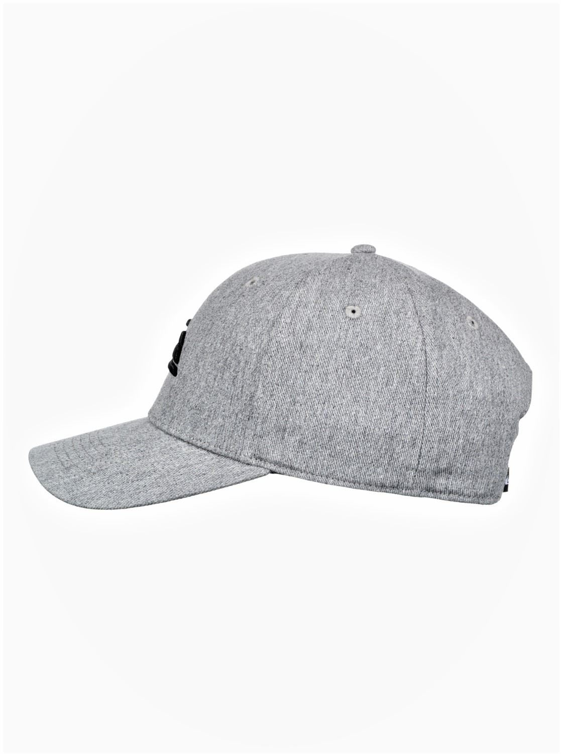 Quiksilver Mens Curve Snapback Cap ~ Decades grey