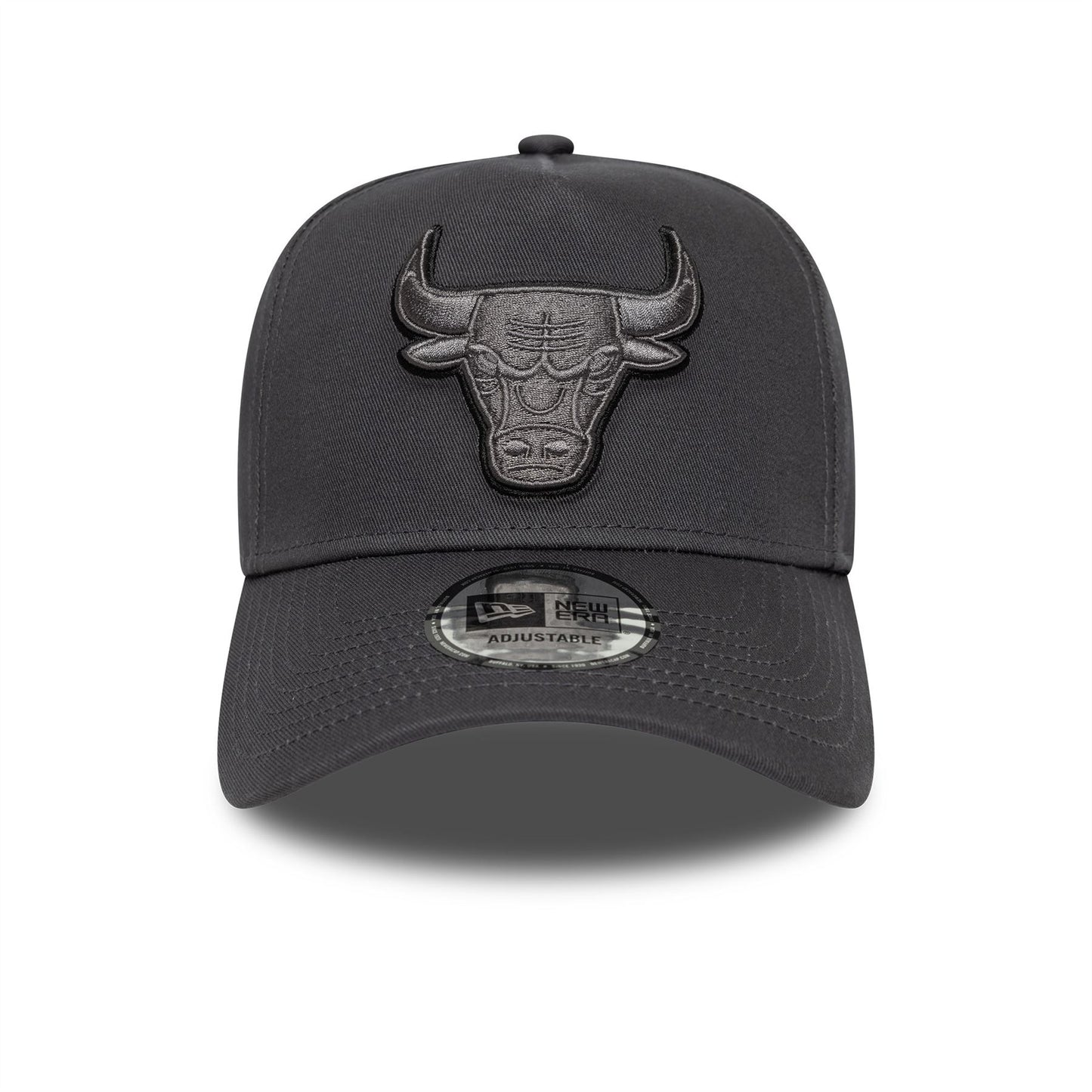 Chicago Bulls Team Outline Grey 9FORTY E-Frame Adjustable Cap
