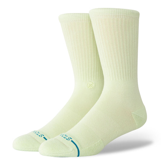 Stance Mens Crew Socks ~ Icon green sand