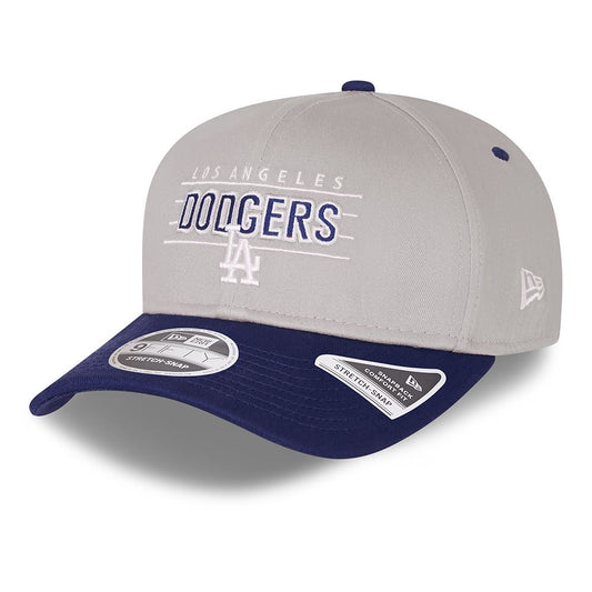 New Era Team Wordmark 9Fifty Snapback Stretch Cap ~ LA Dodgers