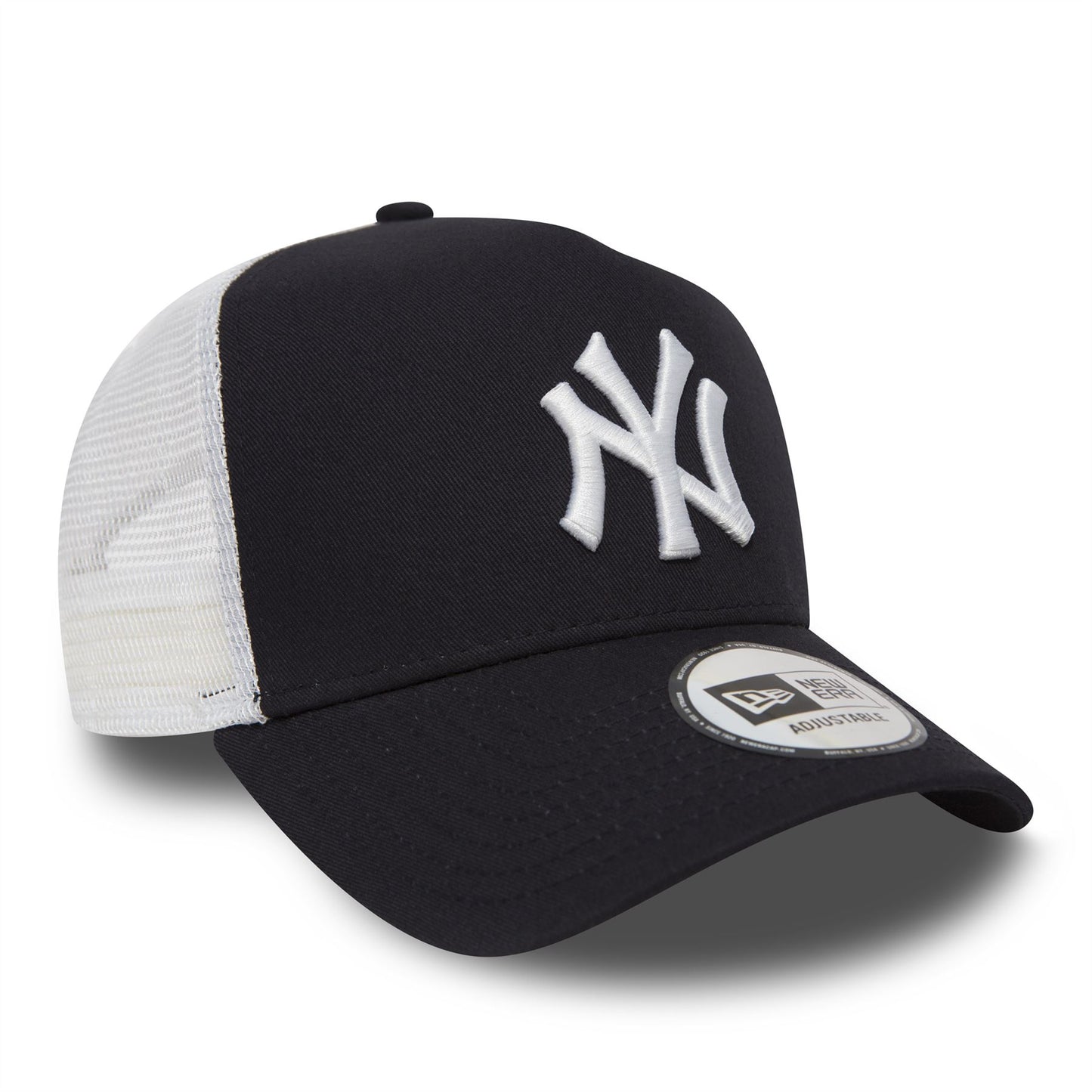 New Era Men's Snapback Trucker Cap ~ New York Yankees navy/white