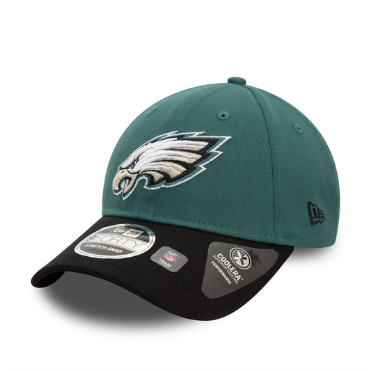 Philadelphia Eagles NFL Dark Green 9FORTY Stretch Snap Adjustable Cap