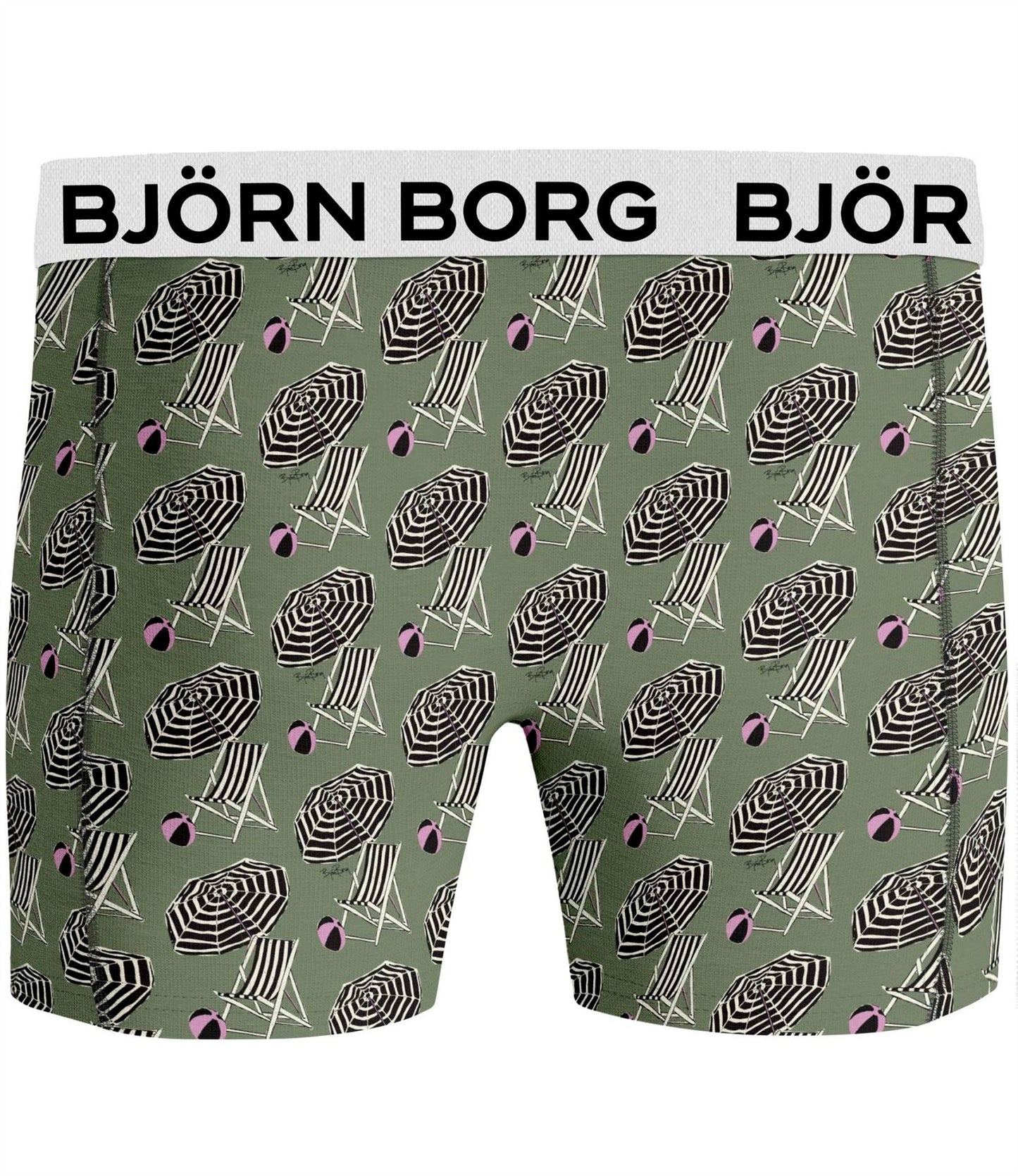 Bjorn Borg Boy's 2 Pack Boxer Briefs ~ Core Boxer MP001 green