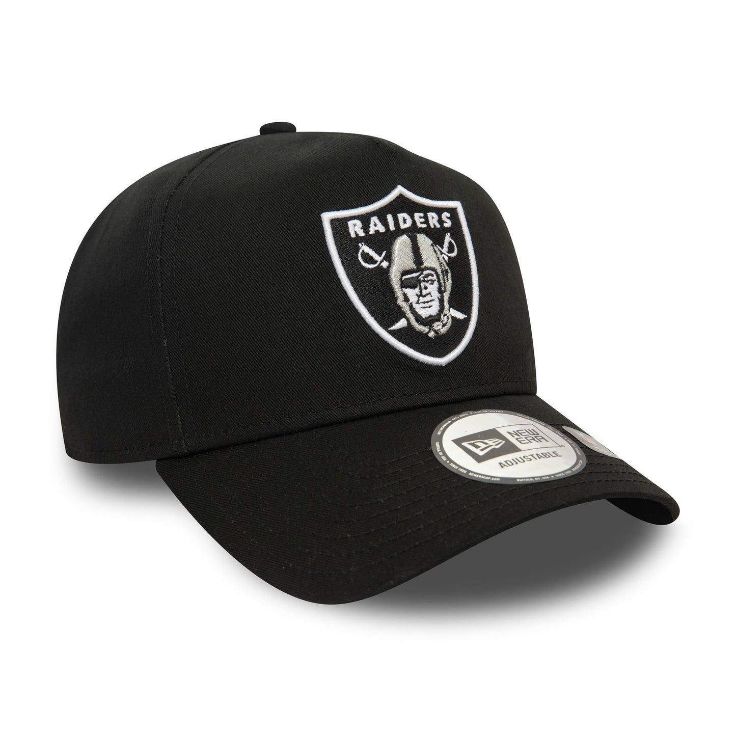 New Era Mens NFL E-Frame Cap ~ Las Vegas Raiders black