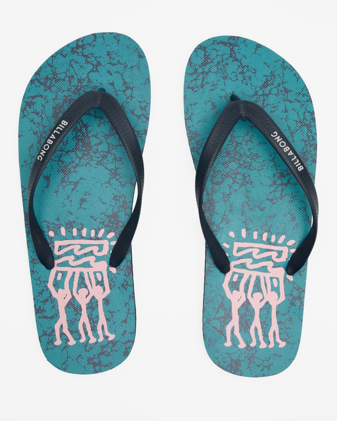 Billabong Sandals Mens Open Toe Tides Marine Blue