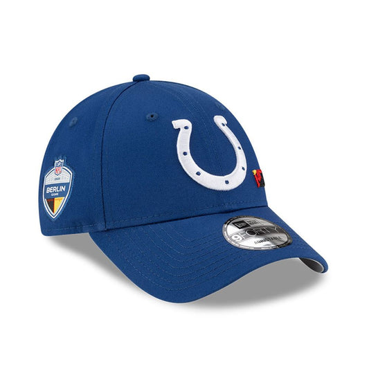 Indianapolis Colts NFL Berlin Games 9FORTY Adjustable Cap Blue